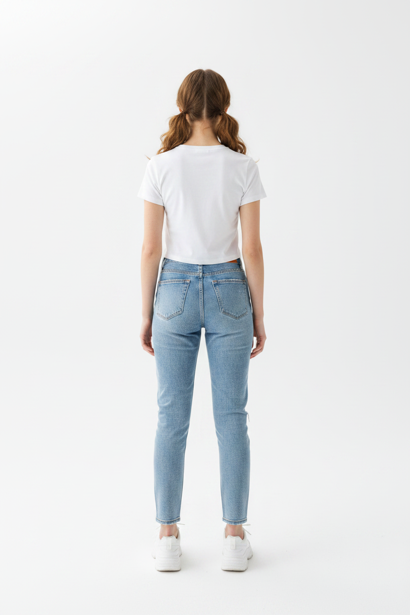Angel Crown Graphic Baby Tee – Women's Slim Fit Crop Top | KVastrika