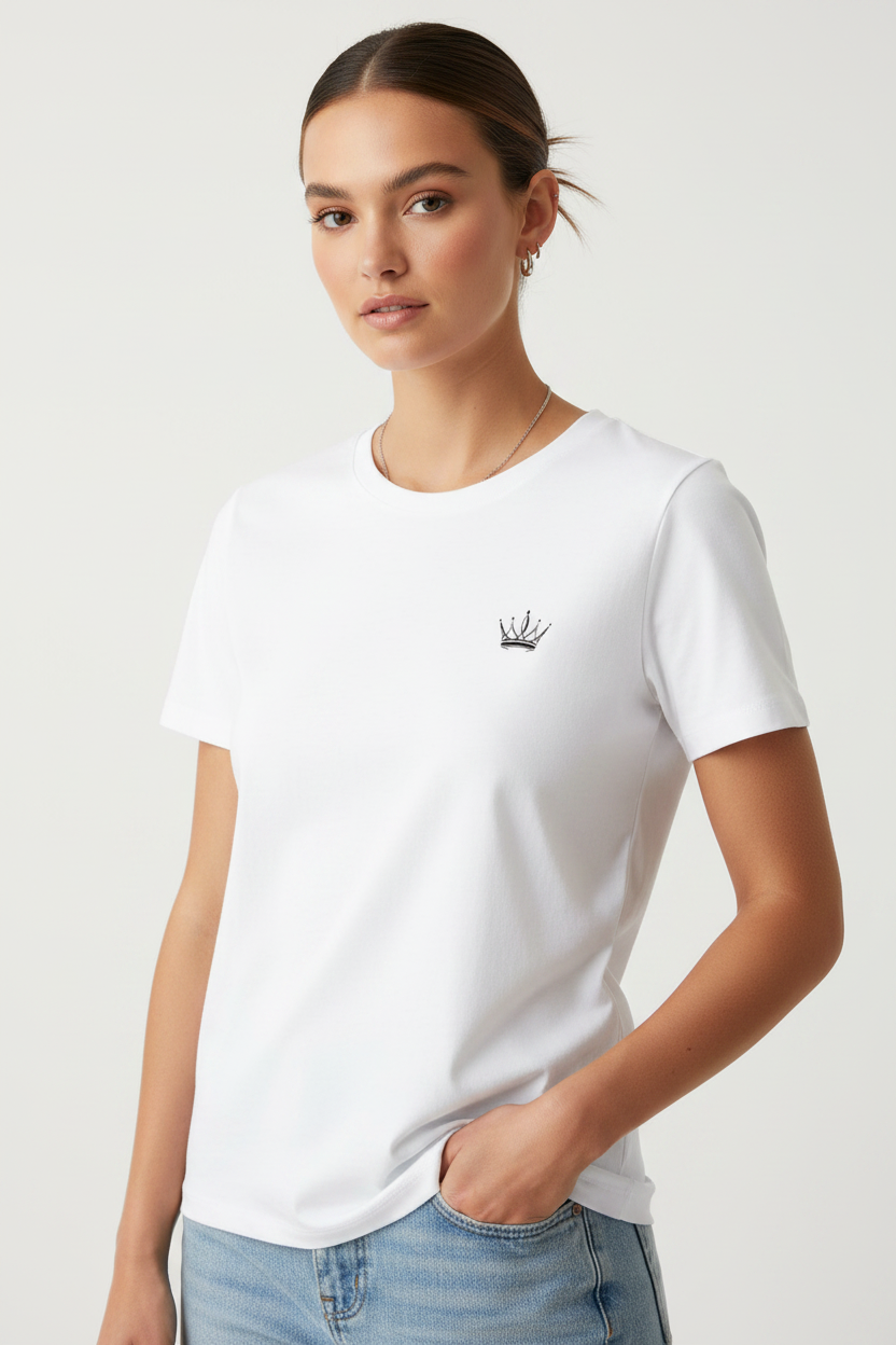 Crew Neck T-Shirt – Soft 100% Cotton, Everyday Comfort