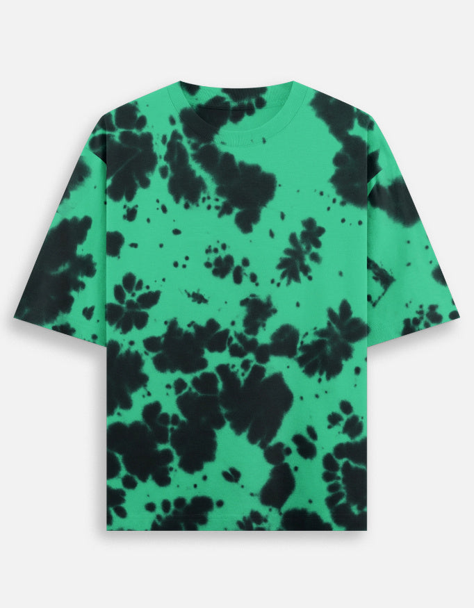 Tie Dye Oversized T-Shirt for Men & Women | 260 GSM Unisex Streetwear – KVastrika